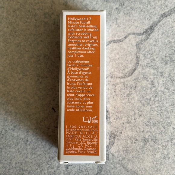 Kate Somerville Exfolikate Hollywoods 2 Minute Facial Brand New in Box - Picture 3 of 4